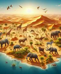 Animalele din desertul Sahara