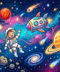 Explorarea cosmosului - evaluare a noțiunilor fundamentale de astronomie