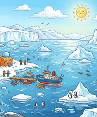 Geografia Antarcticii: Testul pasionaților de explorare