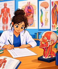 Test avansat de anatomie