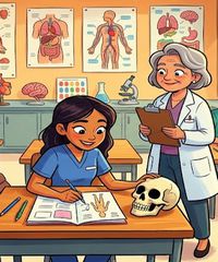 Test de anatomie descriptivă și aplicată