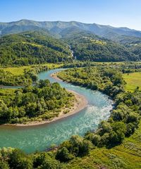 Unitățile de relief ale României: Râuri și bazine hidrografice