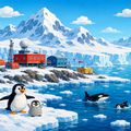 Particularitățile geografice ale Antarcticii